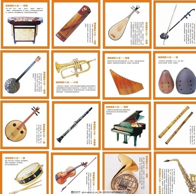 世界樂器博覽 揚(yáng)琴、古箏、小號(hào)與琵琶的藝術(shù)魅力